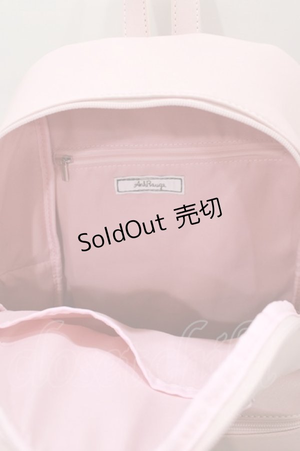 画像4: Ank Rouge / スピンドルリボン合皮リュック  ピンク H-26-01-16-056-CA-BG-NS-ZH (4)