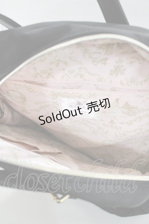 画像3: m petit by misako / NINA'S コラボ AM2WAYリュック  ブラック H-26-01-16-060-LO-BG-NS-ZH (3)