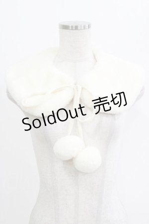 画像: m petit by misako / AMポンポンツキエリ  オフ H-26-01-16-063-LO-ZA-NS-ZH