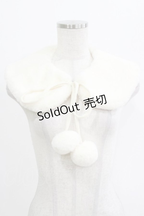 画像1: m petit by misako / AMポンポンツキエリ  オフ H-26-01-16-063-LO-ZA-NS-ZH (1)