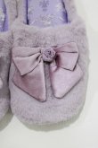 画像2: m petit by misako / misako×NINA’Sルームシューズ 23-25cm ラベンダー H-26-01-16-065-LO-SH-NS-ZH (2)
