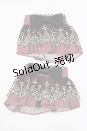 画像: metamorphose / Dark night guardian カフス  ワイン H-26-01-16-068-ME-ZA-NS-ZH