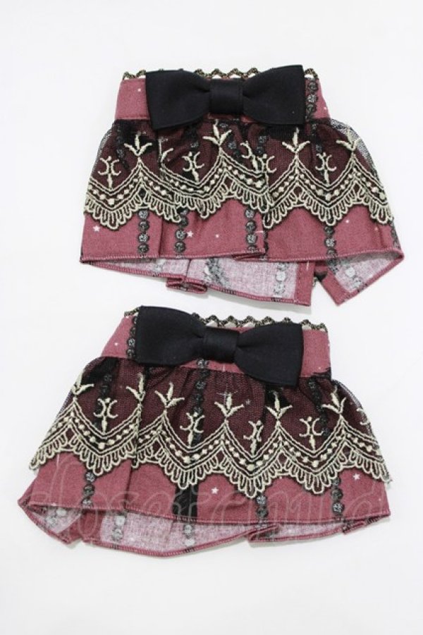 画像1: metamorphose / Dark night guardian カフス  ワイン H-26-01-16-068-ME-ZA-NS-ZH (1)