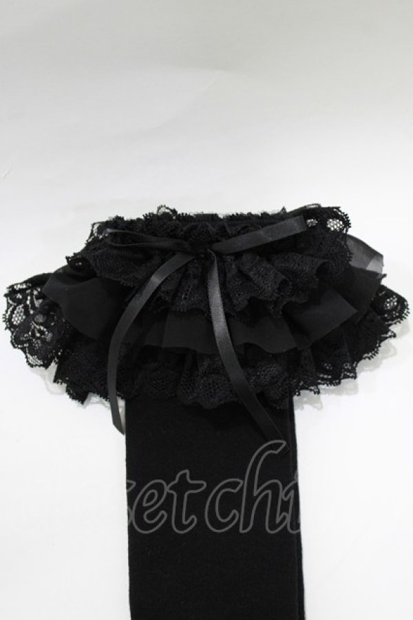 画像2: virally / ECHSHS3ダンフリル  ブラック H-26-01-16-070-PU-ZA-NS-ZH (2)