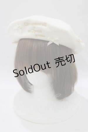 画像: m petit by misako / サンリオキャラクターズコラボ シナモロール ベレー  オフ H-26-01-16-082-LO-AC-NS-ZH