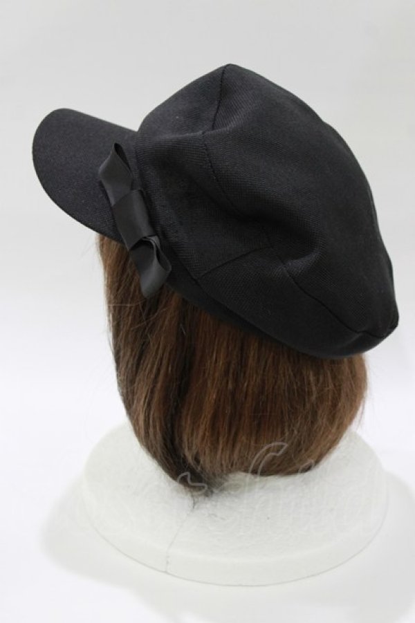 画像2: m petit by misako / サンリオキャラクターズコラボ キャスケット  ブラック H-26-01-16-084-LO-AC-NS-ZH (2)