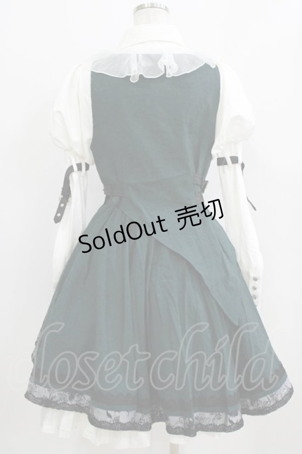 画像3: Hoshibako Works / 東方Project ×HoshibakoWorks 魂魄妖夢 ベスト&スカートセット S オフ/グリーン H-26-01-16-006-LO-OP-NS-ZH (3)