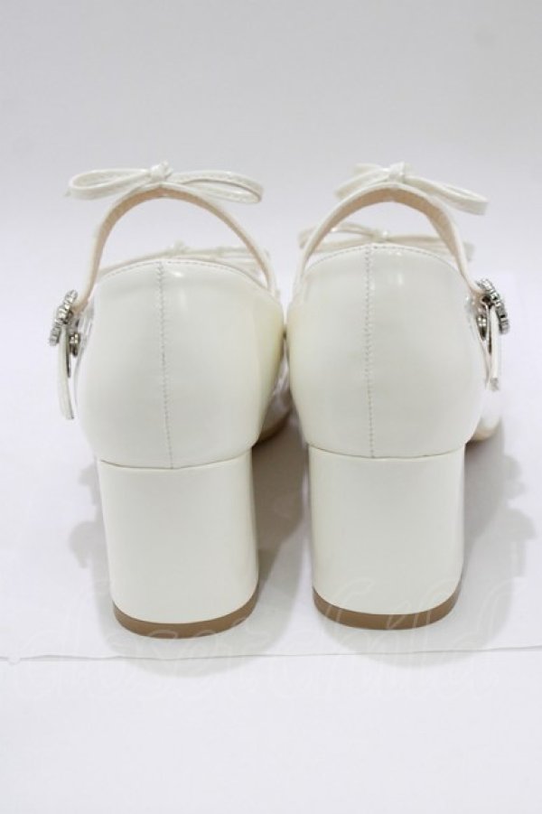 画像3: evelyn / 3連リボンミュール L オフ H-26-01-16-088-LO-SH-NS-ZH (3)