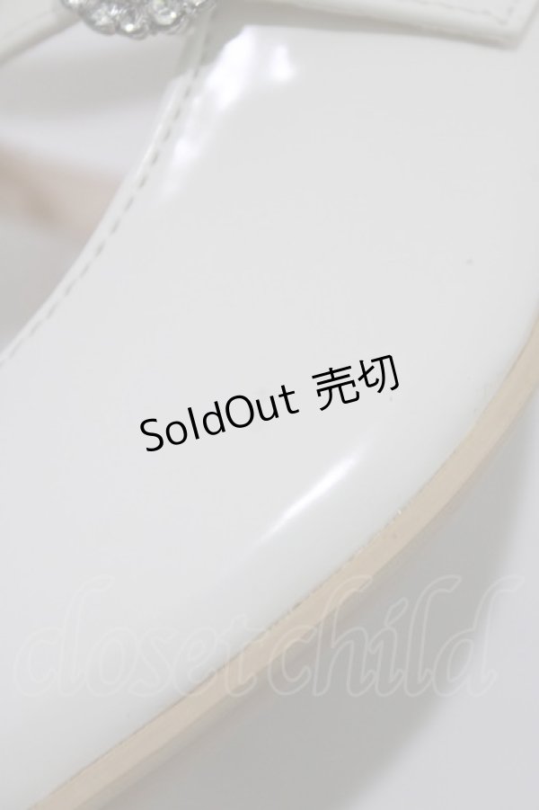 画像5: evelyn / 3連リボンミュール L オフ H-26-01-16-088-LO-SH-NS-ZH (5)