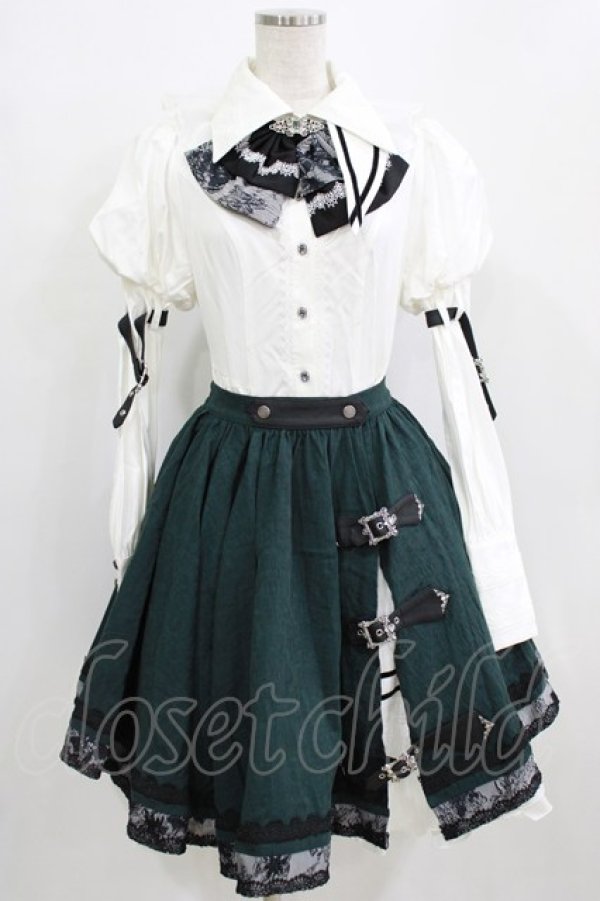 画像6: Hoshibako Works / 東方Project ×HoshibakoWorks 魂魄妖夢 ベスト&スカートセット S オフ/グリーン H-26-01-16-006-LO-OP-NS-ZH (6)