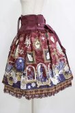 画像2: Angelic Pretty / メルカトル骨董品店スカート Free ワイン H-26-01-16-008-AP-SK-NS-ZH (2)