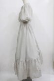 画像2: An MILLE / パフスリーブロングワンピース Free グレー H-26-01-16-011-EL-OP-NS-ZH (2)