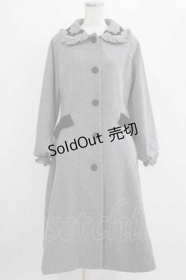 画像1: m petit by misako / TT*AOKロングコート M グレー H-26-01-16-021-LO-CO-NS-ZH (1)