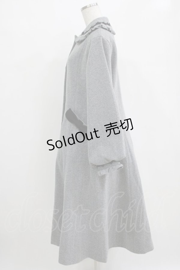 画像2: m petit by misako / TT*AOKロングコート M グレー H-26-01-16-021-LO-CO-NS-ZH (2)