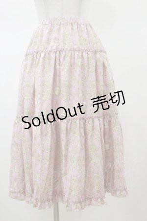 画像: m petit by misako / NINA'S RVパニエスカート L ピンク/アイボリー　リバーシブル H-26-01-17-048-LO-SK-NS-ZH