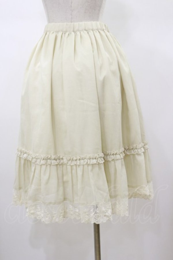 画像2: Physical Drop / フリルスカート Free アイボリー H-26-01-17-049-LO-SK-NS-ZH (2)