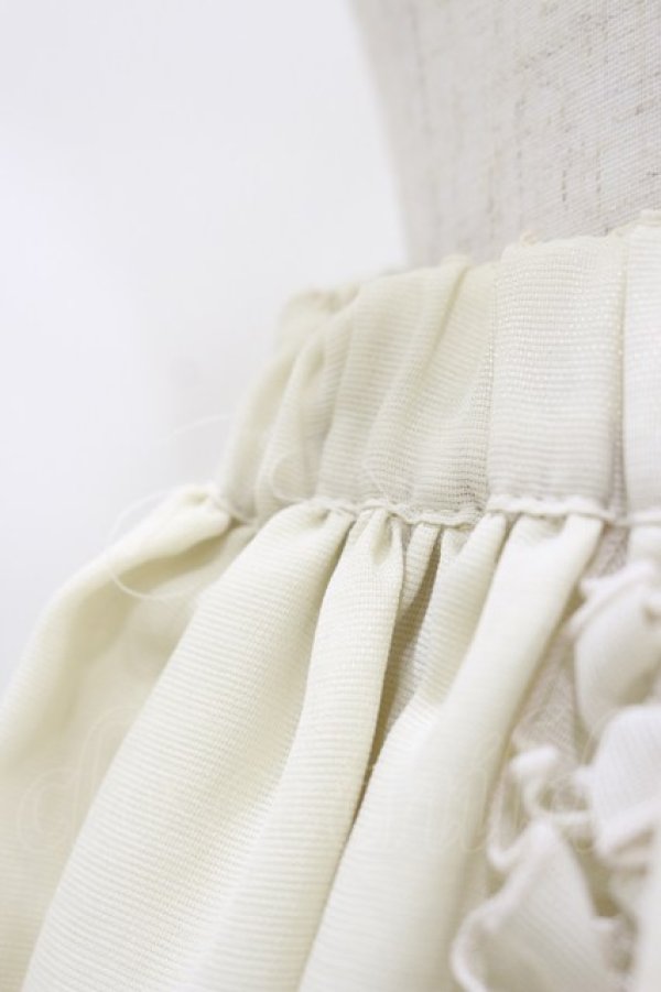 画像4: Physical Drop / フリルスカート Free アイボリー H-26-01-17-049-LO-SK-NS-ZH (4)
