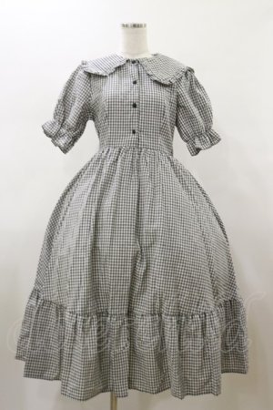 画像: m petit by misako / AM*ギンガムCHKワンピース M グレー H-26-01-17-066-LO-OP-NS-ZH