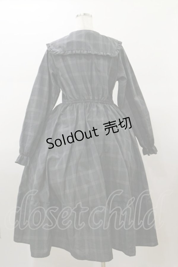 画像2: m petit by misako / TT*AOKチェックOP L グレー H-26-01-17-069-LO-OP-NS-ZH (2)