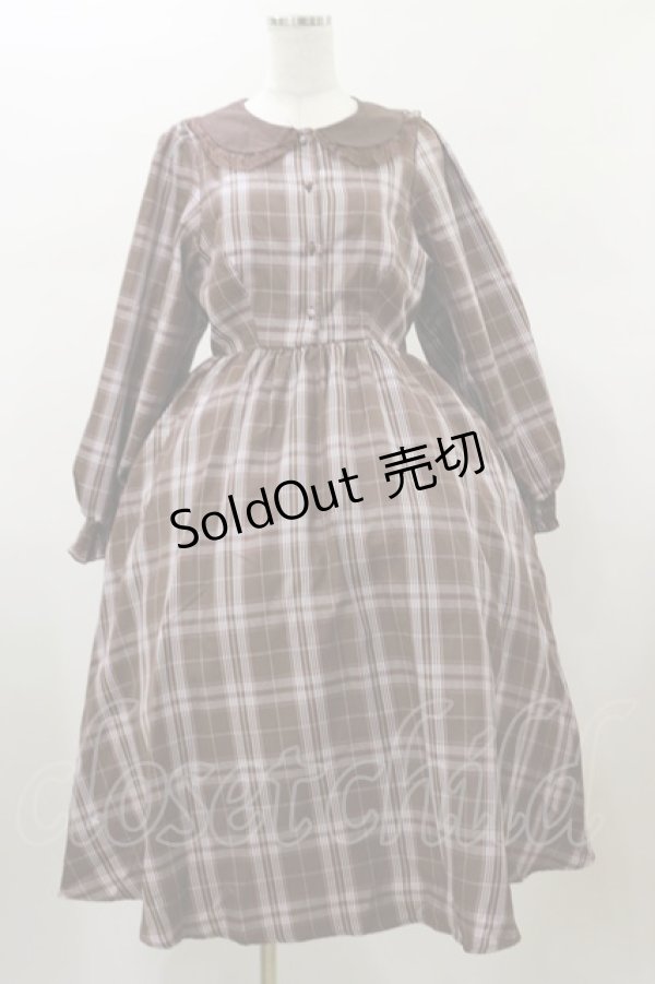 画像1: m petit by misako / サンリオキャラクターズコラボ マイメロディワンピース M ブラウン H-26-01-17-074-LO-OP-NS-ZH (1)