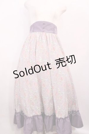 画像: Kurumi Collaboration / KRハナガラHWフレアSK L ラベンダー H-26-01-17-1008-LO-SK-NS-ZH