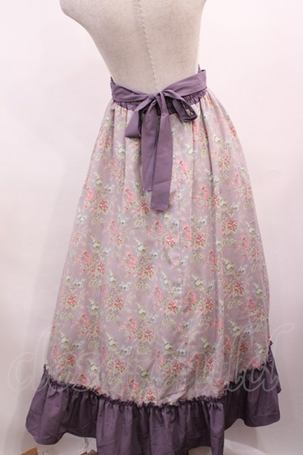 画像2: Kurumi Collaboration / KRハナガラHWフレアSK L ラベンダー H-26-01-17-1008-LO-SK-NS-ZH (2)