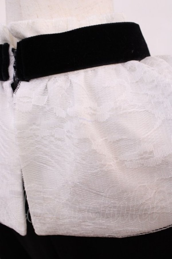 画像3: Bubbles / レース襟ワンピース Free ブラック H-26-01-17-1011-CA-OP-NS-ZH (3)