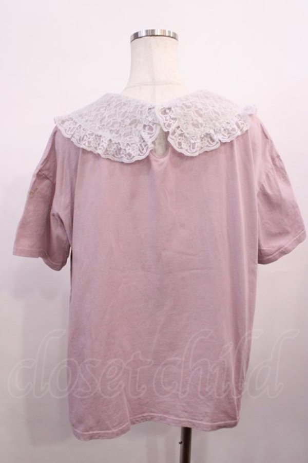 画像2: LIZ LISA / うさぎ衿付トップス Free ピンク H-26-01-17-1020-LO-TO-NS-ZH (2)