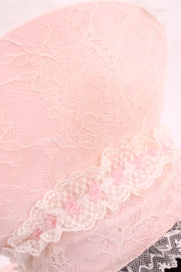 画像3: BABY,THE STARS SHINE BRIGHT / Collection Dollボンネット  ピンク H-26-01-17-1032-BA-AC-NS-ZH (3)