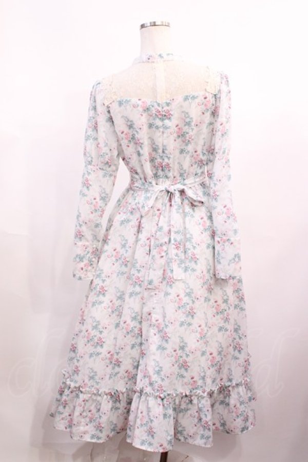 画像2: Kurumi Collaboration / KRハナジゴスリーブワンピース L オフ H-26-01-17-1004-LO-OP-NS-ZH (2)