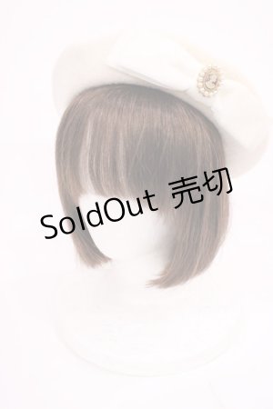 画像: m petit by misako / AMモチーフリボンベレー  オフ H-26-01-17-1037-LO-AC-NS-ZH