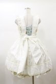 画像2: Dark Star Island（海外ロリータブランド） / リボンベアジャンパースカート M オフ H-26-01-17-088-LO-OP-NS-ZH (2)