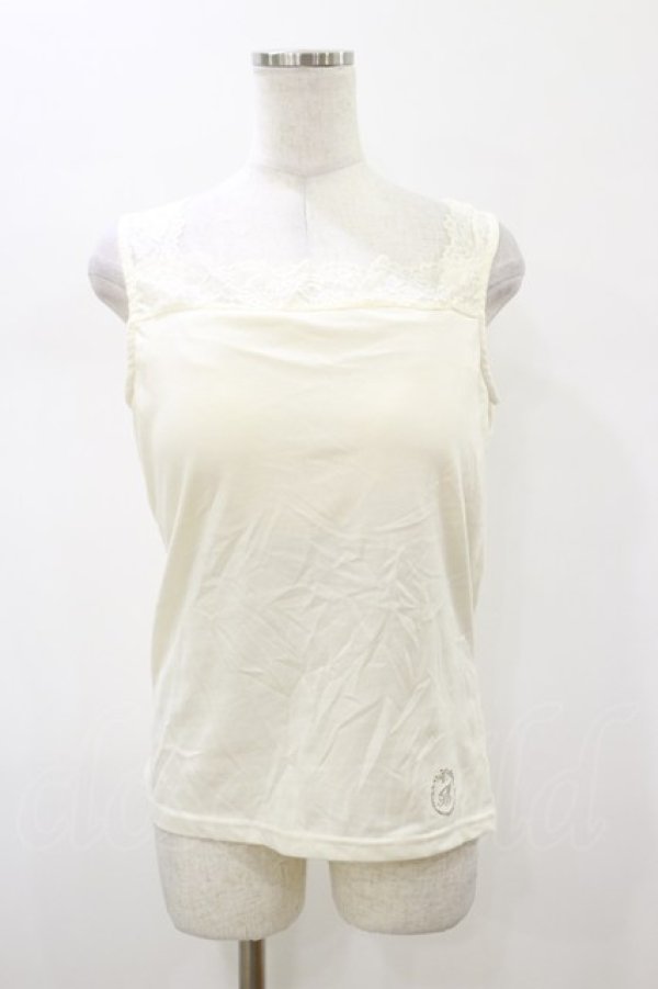 画像1: m petit by misako / カップ付きキャミソール LL オフ H-26-01-17-018-LO-TO-NS-ZH (1)