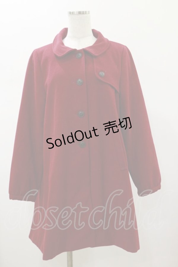 画像1: Fi.n.t / シングルボタンコート Free RED H-26-01-17-024-CA-CO-NS-ZH (1)