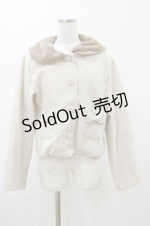 画像: m petit by misako / AM*セーラーショートコート M ベージュ H-26-01-17-025-LO-CO-NS-ZH