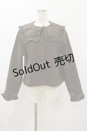 画像: m petit by misako / AM*セーラーショートコート M ブラウン H-26-01-17-026-LO-CO-NS-ZH