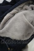 画像3: axes femme / 裏ファーモッズコート L ネイビー H-26-01-17-027-AX-CO-NS-ZH (3)