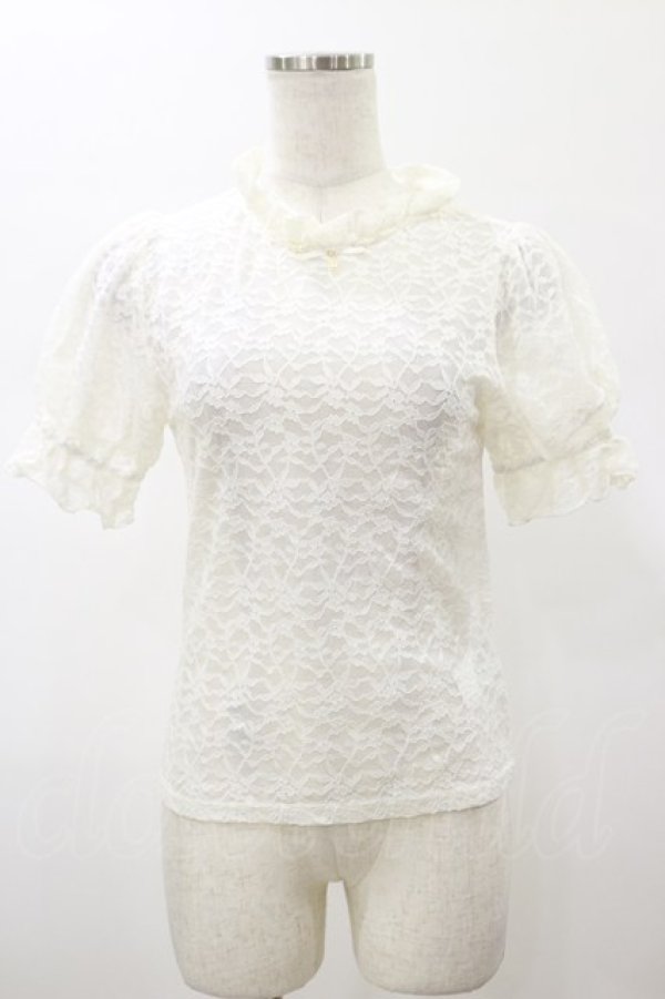 画像1: axes femme POETIQUE / アームカバー付きレースプル M オフ H-26-01-17-030-AX-TO-NS-ZH (1)