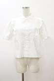 画像1: evelyn / フラワーモチーフブラウス Free ホワイト H-26-01-17-035-LO-BL-NS-ZH (1)