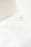 画像3: evelyn / フラワーモチーフブラウス Free ホワイト H-26-01-17-035-LO-BL-NS-ZH (3)