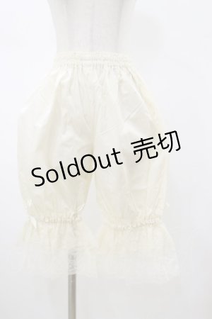 画像: metamorphose / ラッセルレースドロワーズ Free 生成り H-26-01-17-038-ME-PA-NS-ZH