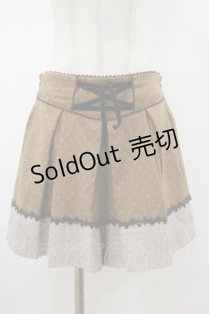 画像: axes femme / ドットジャカードキュロット M ブラウン H-26-01-17-039-AX-PA-NS-ZH