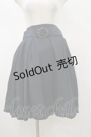 画像: Kurumi Collaboration / フレアマリンアカデミアスカート 3L ネイビー H-26-01-17-041-LO-SK-NS-ZH