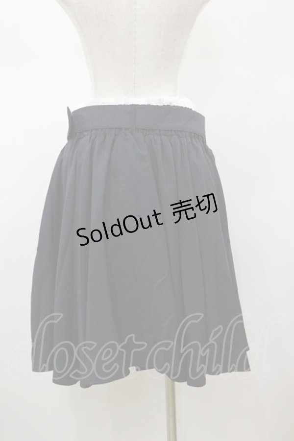 画像2: Kurumi Collaboration / フレアマリンアカデミアスカート 3L ネイビー H-26-01-17-041-LO-SK-NS-ZH (2)