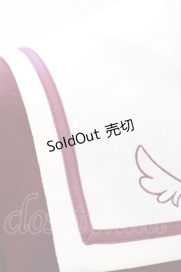 画像3: Innocent World / セーラー刺繍ジャケット L ボルドー H-26-01-18-039-IW-JA-NS-ZH (3)