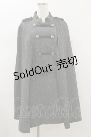 画像: axes femme / ナポレオンマント風コート M グレー H-26-01-18-043-AX-CO-NS-ZH