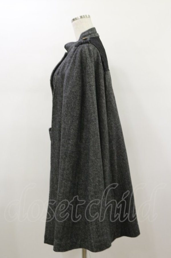 画像3: axes femme / ナポレオンマント風コート M グレー H-26-01-18-043-AX-CO-NS-ZH (3)