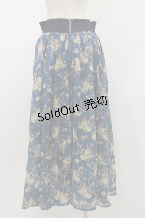 画像2: axes femme / 花柄パンツ M ブルー H-26-01-18-044-AX-PA-NS-ZH (2)