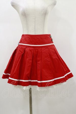 画像: Angelic Pretty / プリーツ・ア・ラ・モードスカート Free レッド H-26-01-18-045-AP-SK-NS-ZH