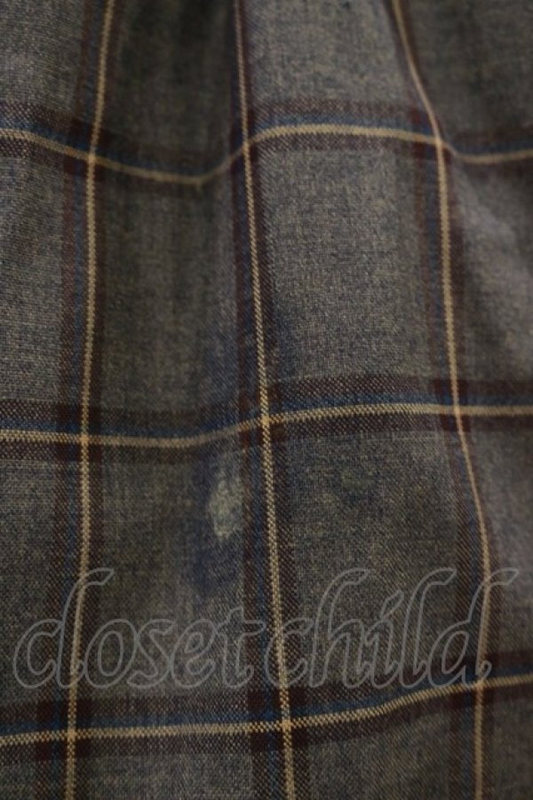 画像3: an another angelus / 開襟チェックワンピース Free BROWN H-26-01-18-057-CA-OP-NS-ZH (3)